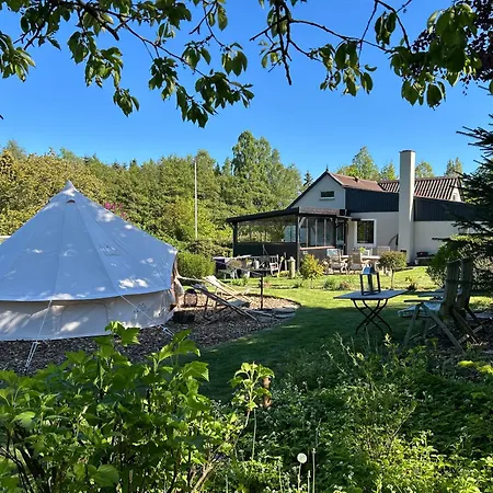 Luxe tent Cozy Garden Glamping Svendborg